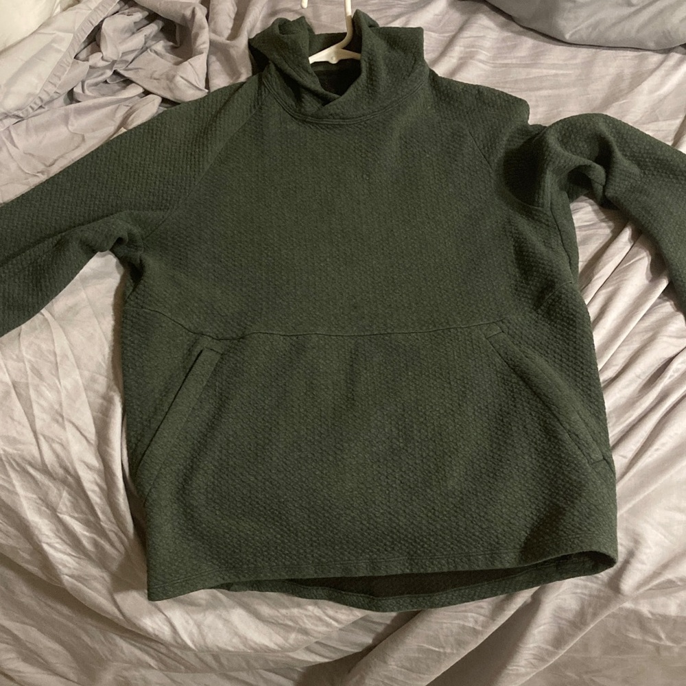 Lululemon At Ease Hoodie Men Small Forest Green